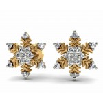 Snowflake Diamond Studs
