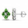  
Gemstone: Chrome Diopside
Gold Color: White