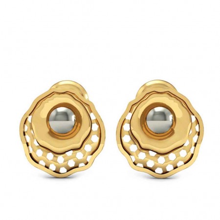 Bewitching Gold Studs
