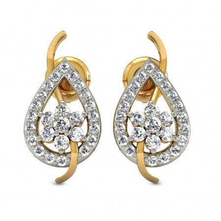 Pushti Diamond Earring