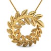 Flawless Gold Leafs Pendant