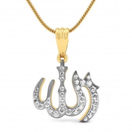 Allah Diamond Pendant