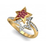 Star Wave ring