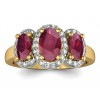  
Gemstone: Ruby
Gold Color: Yellow