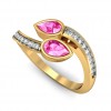  
Gemstone: Pink Tourmaline
Gold Color: Yellow