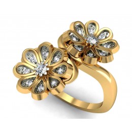 Two Flower Ring
