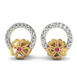 Pretty Floral Studs Earring